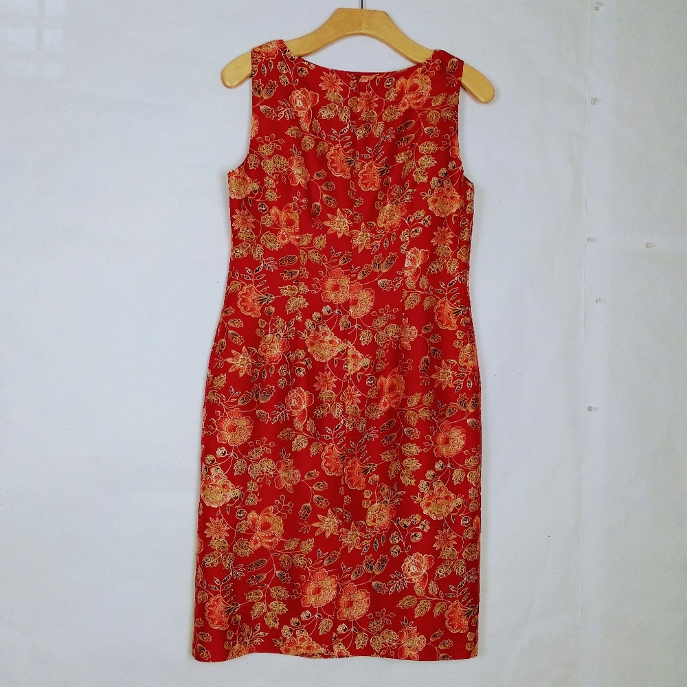 Valerie Dresses Pure silk red dress size 6